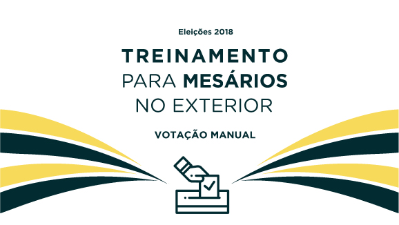 Course Image Treinamento para Mesários no Exterior - Votação Manual - SEGUNDO TURNO