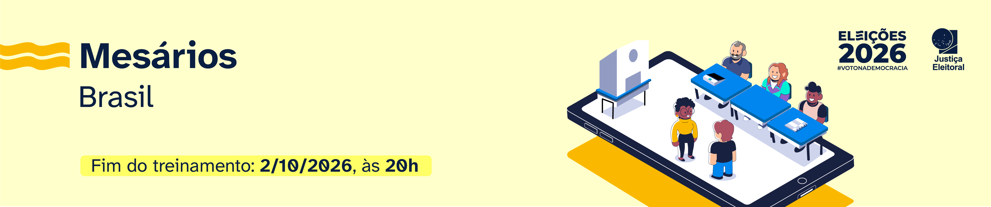 Mesários – Brasil
Acesse
